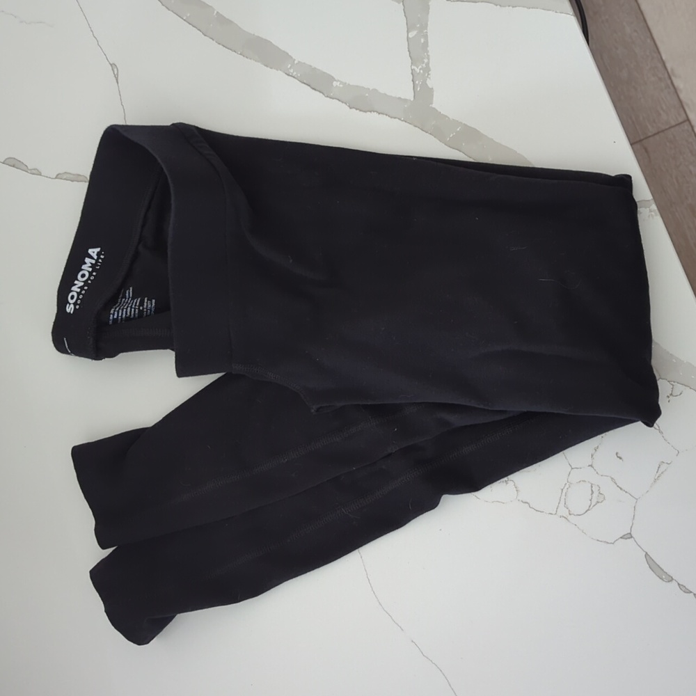 Black Sonoma maternity leggings